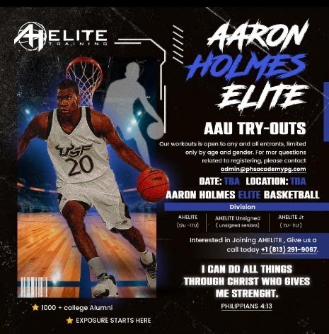 Aaron Holmes Elite Basketball